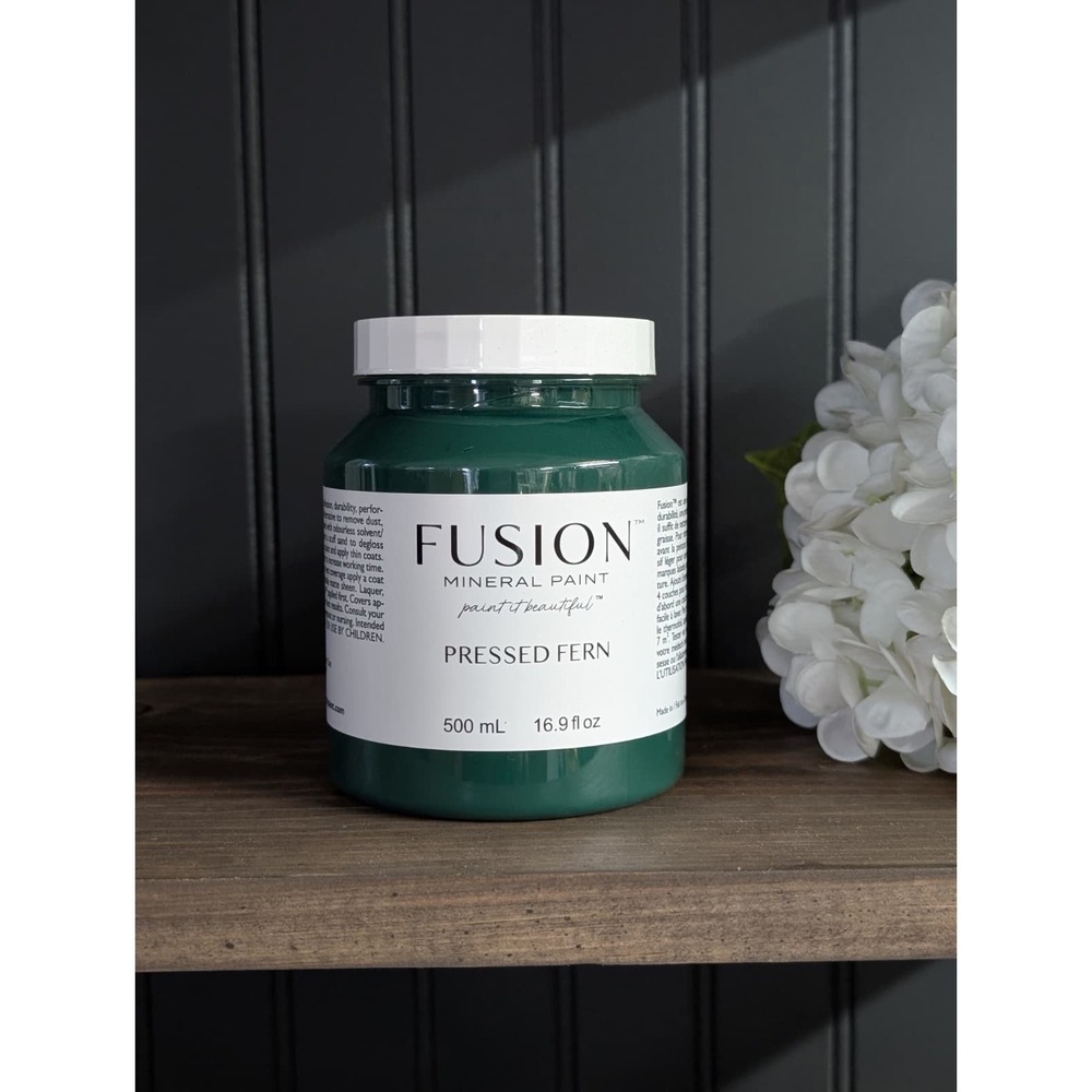 New Fusion Mineral Paint 500ml 16oz Color Pressed Fern